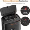imageBonsaii 100 Sheets Auto Feed Paper Shredder Up to 30 Minutes Shredders for Home Office Use MicroCut Heavy Duty Shredder  42 GallonsSecurity Level P4 C231D