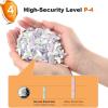 imageBonsaii 12 Sheet Paper Shredder for Home Office Heavy Duty Cross Cut Shredder with 55 Gal Pullout Bin Home Shredder for CDsCredit CardDocumentMail P4 Security Level12 Sheet 15 Mins