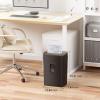 imageBonsaii 12Sheet Cross Cut Paper Shredder 55 Gal Home Office Heavy Duty Shredder for Paper Credit Card Mail Staples with Transparent Window High Security Level P4 C275A10 sheet Microcut