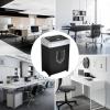 imageBonsaii 15Sheet Office Paper Shredder 40 Mins Heavy Duty Shredder for Home Office Crosscut Shreder with AntiJam System ampamp P4 High Security Supports CDCredit CardsStaple5 Gal Pullout Bin C169B1 5 Sheet40 mins