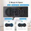 imageBonsaii 18 Cubic Feet Security Home Safe with Digital Keypad Security Box for Jewelry Cash Guns  Document Safe 142quotx1299quotx197quot120 cuft
