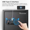 imageBonsaii 18 Cubic Feet Security Home Safe with Digital Keypad Security Box for Jewelry Cash Guns  Document Safe 142quotx1299quotx197quot120 cuftGun Stock