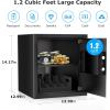 imageBonsaii 18 Cubic Feet Security Home Safe with Digital Keypad Security Box for Jewelry Cash Guns  Document Safe 142quotx1299quotx197quot120 cuftGun Stock