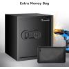 imageBonsaii 18 Cubic Feet Security Home Safe with Digital Keypad Security Box for Jewelry Cash Guns  Document Safe 142quotx1299quotx197quot128 cuft Fireproof
