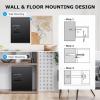 imageBonsaii 18 Cubic Feet Security Home Safe with Digital Keypad Security Box for Jewelry Cash Guns  Document Safe 142quotx1299quotx197quot18 cuft