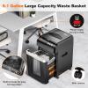 imageBonsaii 200Sheet Auto Feed Paper Shredder 60 Minutes Nonstop Heavy Duty Shredders 81 Gallon Large Bin Office Document Shredder MicroCutHigh Security P4 Commercial Grade Shredder C283A200Sheet Auto Feed