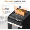 imageBonsaii 200Sheet Auto Feed Paper Shredder 60 Minutes Nonstop Heavy Duty Shredders 81 Gallon Large Bin Office Document Shredder MicroCutHigh Security P4 Commercial Grade Shredder C283A200Sheet Auto Feed