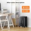 imageBonsaii 8 Sheet High Security Micro Cut Paper Shredder with 4 Gallon Pullout Basket Credit CardsMailStaplesClips Shredder for Home Office Use C206G8 Sheet
