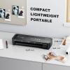 imageBonsaii Laminator 9 Inch 4 in1 Thermal Laminator Machine Never Jam Technology with 40 Laminting Sheets Paper Cutter Corner Rounder for Home Office School BusinessBlack  5 Pouches