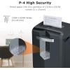 imageBonsaii Paper Shredder 18Sheet 60Minutes Shredder for Office Heavy Duty CrossCut Shredder with 6 Gallon Pullout Basket 4 CastersC149C1 8 Sheet Cross Cut
