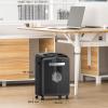 imageBonsaii Paper Shredder 18Sheet 60Minutes Shredder for Office Heavy Duty CrossCut Shredder with 6 Gallon Pullout Basket 4 CastersC149C1 8 Sheet Cross Cut