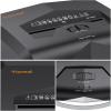 imageBonsaii Paper Shredder 18Sheet 60Minutes Shredder for Office Heavy Duty CrossCut Shredder with 6 Gallon Pullout Basket 4 CastersC149C1 8 Sheet Cross Cut