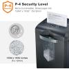 imageBonsaii Paper Shredder 18Sheet 60Minutes Shredder for Office Heavy Duty CrossCut Shredder with 6 Gallon Pullout Basket 4 CastersC149C16 Sheet Micro Cut