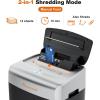 imageBonsaii Paper Shredder for Office 110Sheet Autofeed Heavy Duty Shredder for Home Office Use 30 MinutesMicro CutP4 High Security Level6 Gallon Large Bin110Sheet Autofeed