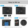 imageBonsaii Safe 06 Cubic Safe Box with Electronic Keypad Removable Shelf for Valuables Jewelry and Documents in Home Hotel or Business 984quot x 1378quot x 984quot Inches SF002060 cuft Standard