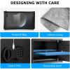 imageBonsaii Safe 06 Cubic Safe Box with Electronic Keypad Removable Shelf for Valuables Jewelry and Documents in Home Hotel or Business 984quot x 1378quot x 984quot Inches SF002060 cuftwith bag