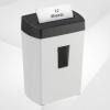 imageBonsaii 12Sheet Micro Cut Shredder P4 Security Level Shreds Paper CD Credit Card Mail Staple ampamp Clip  60 Min Continuous Use JamProof System 42 Gal Pullout BinCross cut  Black  White
