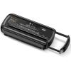 imageBonsaii Paper Shredder for Home Use 6 Sheet Strip Cut Small Paper Shredder Without Basket for Home Office Portable Shredder Extendable Arm Design with Overheat Protection S123B