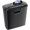 imageBonsaii Paper Shredder for Home Use 8Sheet StripCut Home Office Shredder CDCredit Card Shredder Machine with Overheat Protection 34 Gallons Wastebasket8 Sheet Black