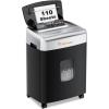 imageBonsaii Paper Shredder for Office 110Sheet Autofeed Heavy Duty Shredder for Home Office Use 30 MinutesMicro CutP4 High Security Level6 Gallon Large Bin110Sheet Autofeed