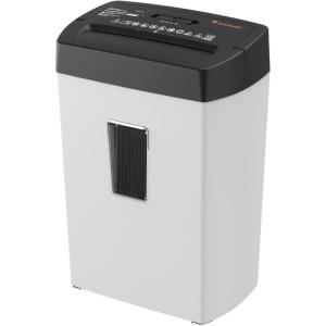 imageBonsaii 12Sheet Cross Cut Paper Shredder 55 Gal Home Office Heavy Duty Shredder for Paper Credit Card Mail Staples with Transparent Window High Security Level P4 C275A12 sheet WHTBLK