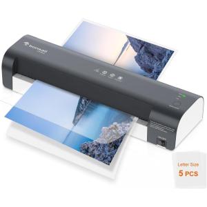 imageBonsaii 13 Inch Laminator Machine with Never Jam Technology Laminator Machine 11x17 Inch with Laminating Sheets Laminating Machine for Home Office and Classroom Organization Supplies  L318A13 Inch  5 Pouches