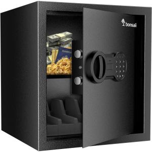 imageBonsaii 18 Cubic Feet Security Home Safe with Digital Keypad Security Box for Jewelry Cash Guns  Document Safe 142quotx1299quotx197quot120 cuftGun Stock