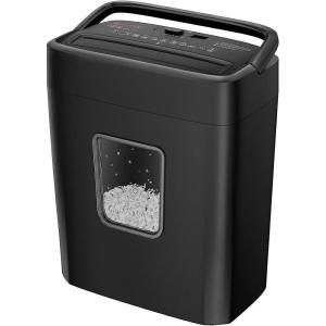 imageBonsaii Paper Shredder 8Sheet Crosscut Shredder with 42 Gallon Bin Shred Credit CardMailStapleClip P4 Security Level Document Shredder with Handle for Home Office C261CMicrocut 6 Sheet