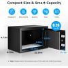 imageBonsaii Safe Box for Home With Electronic Digital Keypad  026 Cubic Feet Small Hidden Safe Steel Construction for Hotel Office Business  673quot x 1024quot x 673quot026 cuft New Model