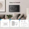imageBonsaii Safe Box for Home With Electronic Digital Keypad  026 Cubic Feet Small Hidden Safe Steel Construction for Hotel Office Business  673quot x 1024quot x 673quot026 cuft