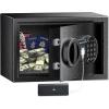 imageBonsaii Safe Box for Home With Electronic Digital Keypad  026 Cubic Feet Small Hidden Safe Steel Construction for Hotel Office Business  673quot x 1024quot x 673quot026 cuft New Model