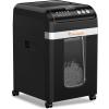 imageBonsaii 200Sheet Auto Feed Paper Shredder 60Min Nonstop Heavy Duty Shredders for Office 81Gal Bin P4 High Security Micro Cut Large Commercial Paper Shredder for Business C283ABlack