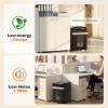 imageBonsaii 200Sheet Auto Feed Paper Shredder 60Min Nonstop Heavy Duty Shredders for Office 81Gal Bin P4 High Security Micro Cut Large Commercial Paper Shredder for Business C283ABlack