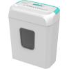 imageBonsaii 5Sheet Crosscut Shredder Perfect for Home or Office Use Shreds Paper Credit Cards Staples amp Clips 34Gallon Bin WhiteBlueWhite and Blue