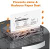imageBonsaii 8 Sheet Strip Cut S120C Paper Shredder for Home Office Use amp 24 Pack Lubricant Sheets