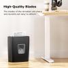 imageBonsaii Paper Shredder 8Sheet Crosscut Home Office Shredder with 42 Gallon Bin P4 Security Level Document Shredder Shred Credit CardMailStapleClip C261C UpdatedCrosscut 8 Sheet Updated