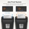 imageBonsaii Paper Shredder 8Sheet Crosscut Home Office Shredder with 42 Gallon Bin P4 Security Level Document Shredder Shred Credit CardMailStapleClip C261C UpdatedMicrocut 6 Sheet