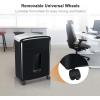 imageBonsaii Updated 12Sheet Micro Cut Paper Shredder with 30Minute Continuous Running Time Credit Card Shredders for Office with Pullout Basket BlackC221B
