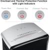 imageBonsaii Updated 12Sheet Micro Cut Paper Shredder with 30Minute Continuous Running Time Credit Card Shredders for Office with Pullout Basket BlackC221B