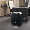 imageBonsaii Updated 12Sheet Micro Cut Paper Shredder with 30Minute Continuous Running Time Credit Card Shredders for Office with Pullout Basket BlackC221B