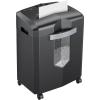 imageBonsaii 12 Sheet Micro Cut Paper Shredder  60Minute Continuous Run Time  Home Office Heavy Duty Shredder for CD Credit Card Mails Staple Clip JamProof System  42 Gal Pullout BinBlack