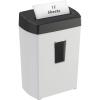 imageBonsaii 12 Sheet Micro Cut Paper Shredder  60Minute Continuous Run Time  Home Office Heavy Duty Shredder for CD Credit Card Mails Staple Clip JamProof System  42 Gal Pullout BinBlack and White