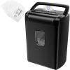 imageBonsaii 12Sheet Paper Shredder for Home Office Use amp 12 Pack Lubricant Sheets