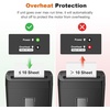 image:imageBonsaii 12Sheet Cross Cut Paper Shredder 55 Gal Home Office Heavy Duty Shredder for Paper Credit Card Mail Staples with Transparent Window High Security Level P4Black