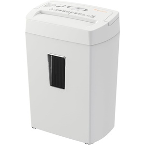 image:imageBonsaii 12Sheet Cross Cut Paper Shredder 55 Gal Home Office Heavy Duty Shredder for Paper Credit Card Mail Staples with Transparent Window High Security Level P4White