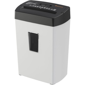 image:imageBonsaii 12Sheet Cross Cut Paper Shredder 55 Gal Home Office Heavy Duty Shredder for Paper Credit Card Mail Staples with Transparent Window High Security Level P4White Black