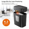 image:imageBonsaii 6 Sheet High Security Micro Cut Paper Shredder amp 24 Pack Lubricant Sheets