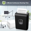 image:imageBonsaii 6Sheet MicroCut Paper Shredder amp 24 Pack Lubricant Sheets