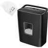 image:imageBonsaii 6 Sheet High Security Micro Cut Paper Shredder amp 12 Pack Lubricant Sheets