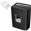 image:imageBonsaii 6 Sheet High Security Micro Cut Paper Shredder amp 24 Pack Lubricant Sheets
